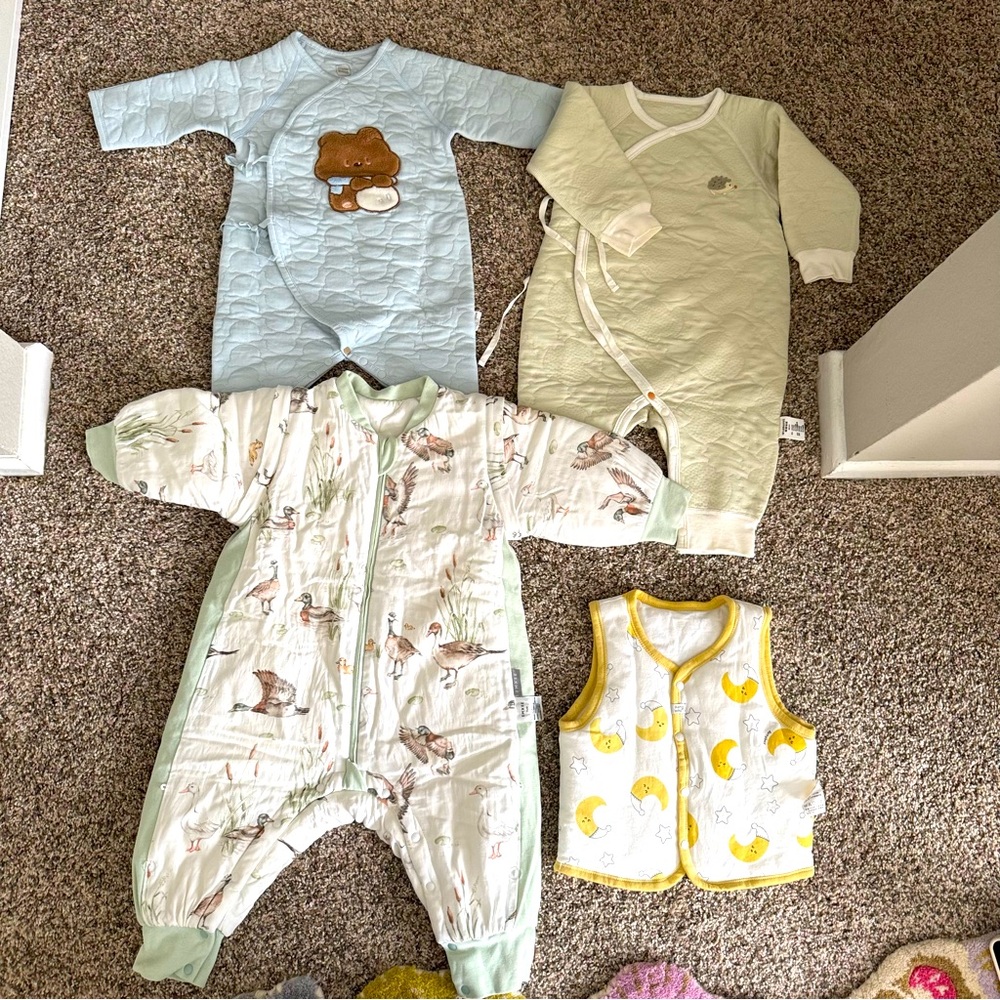 Newborn Baby sleep bag and clothes